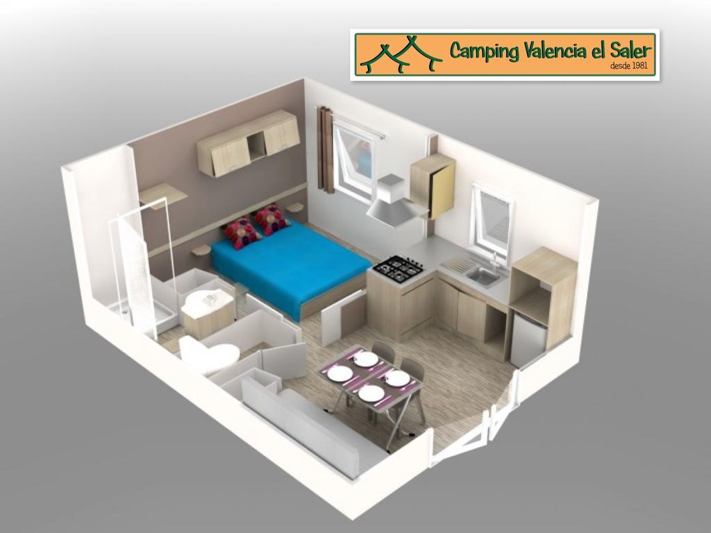 Camping Valencia El Saler Ruang foto
